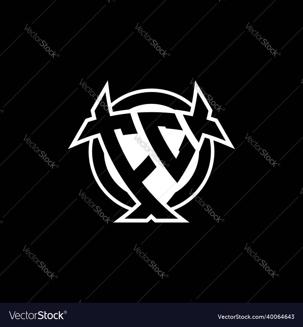 Fc Logo Monogramm Dreieck Schild und Kreisform