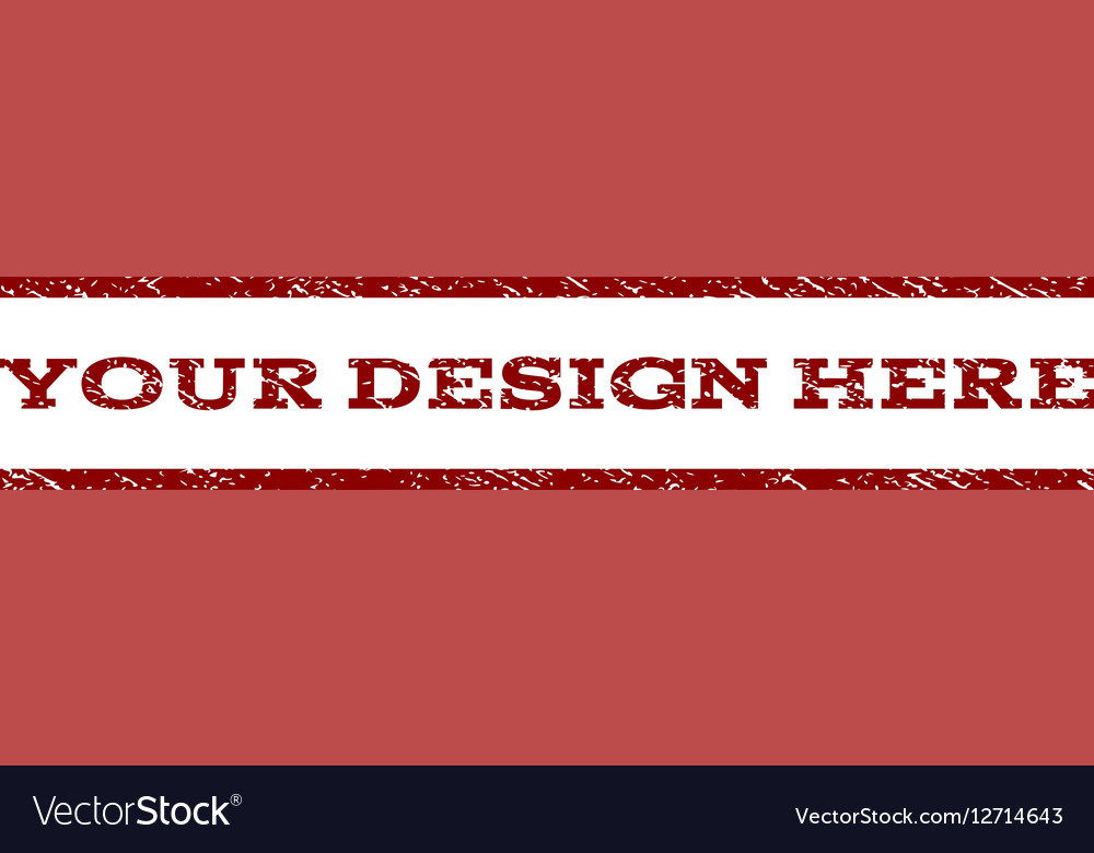 Your design here watermark stamp