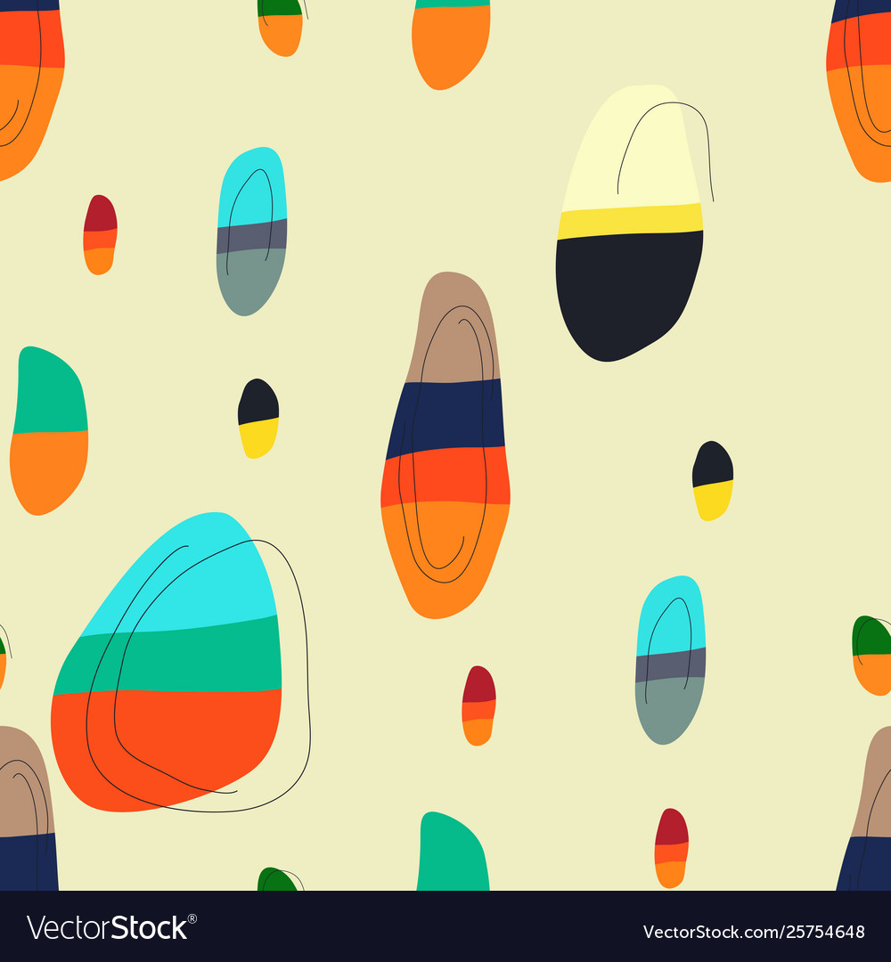 Seamless pattern background with abstract vector image Seamless pattern background with abstract