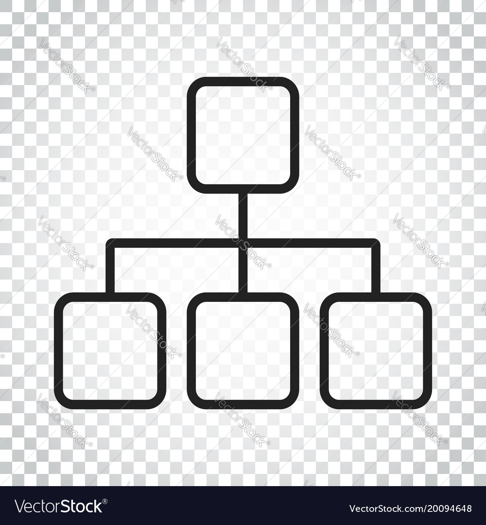 Structure simple flat icon on white background