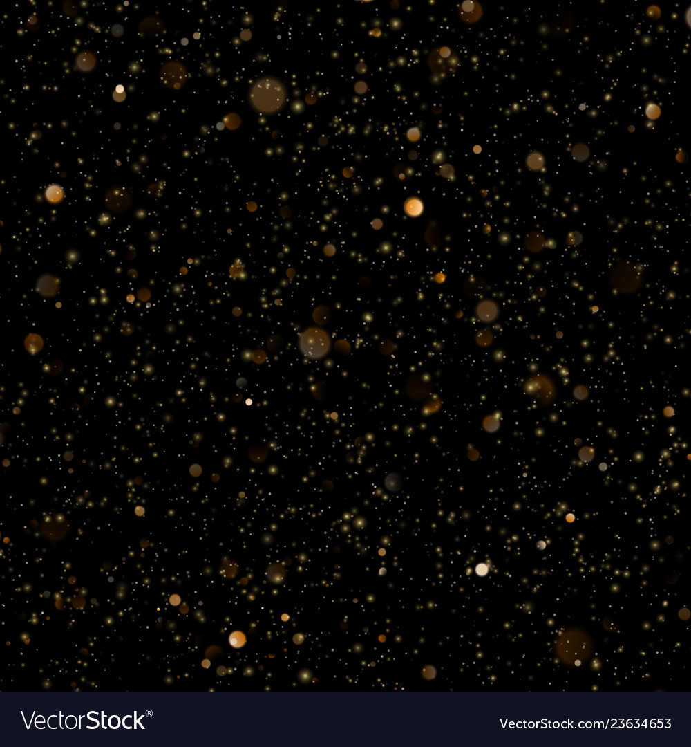 Abstract gold sparkle shine light confetti bokeh