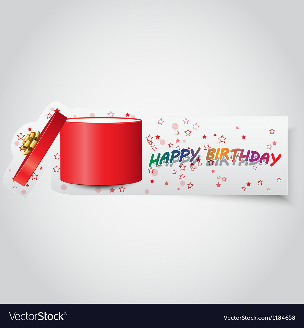 Happy bir Royalty Free Vector Image - VectorStock