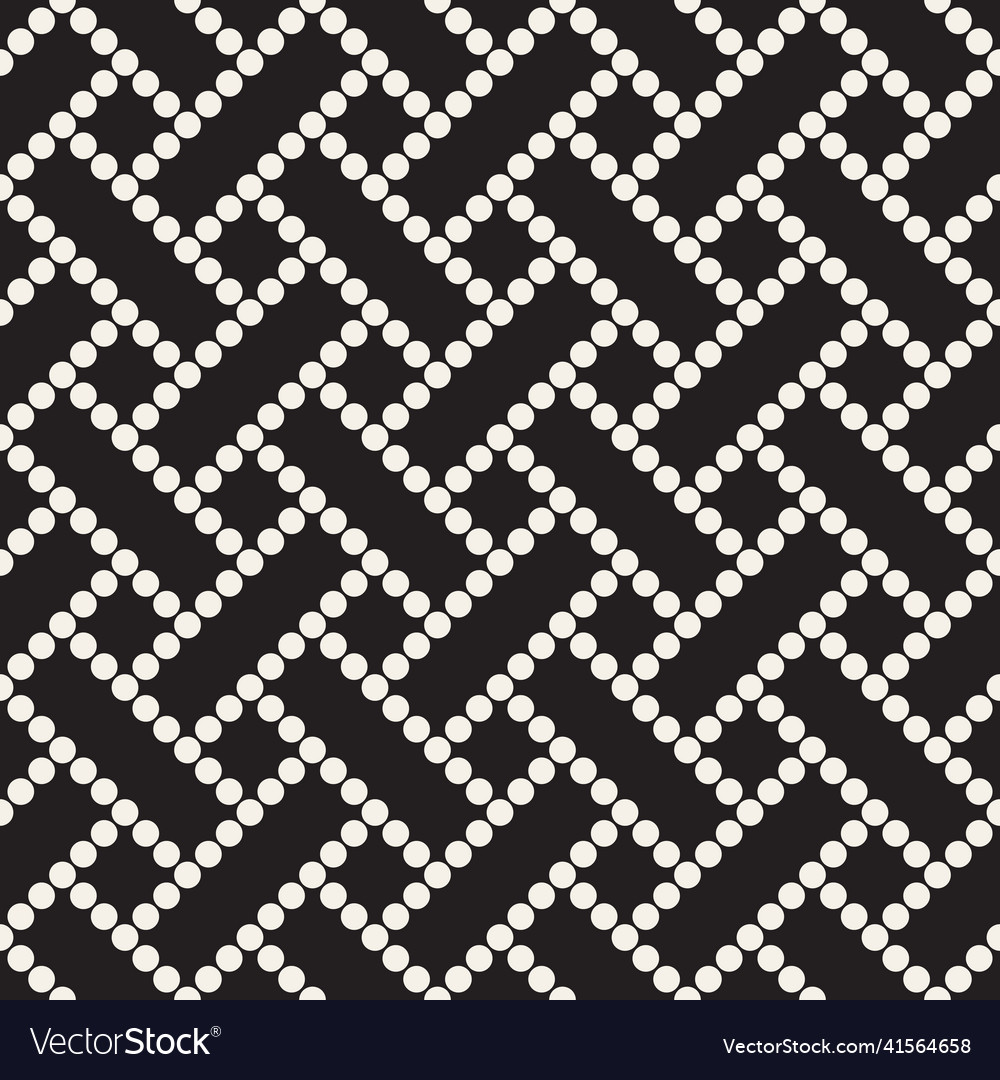 Seamless pattern repeating geometric elements vector image Seamless pattern repeating geometric elements