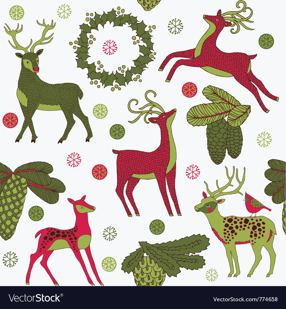 vintage christmas print