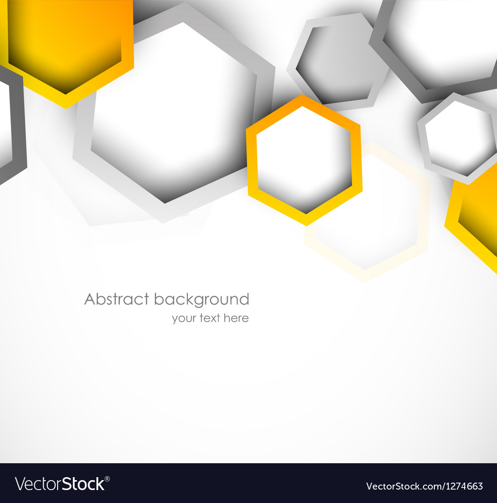 Background with hexagons