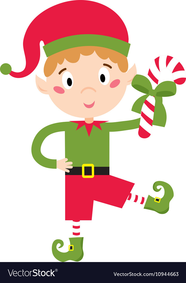 Elf helper Royalty Free Vector Image - VectorStock