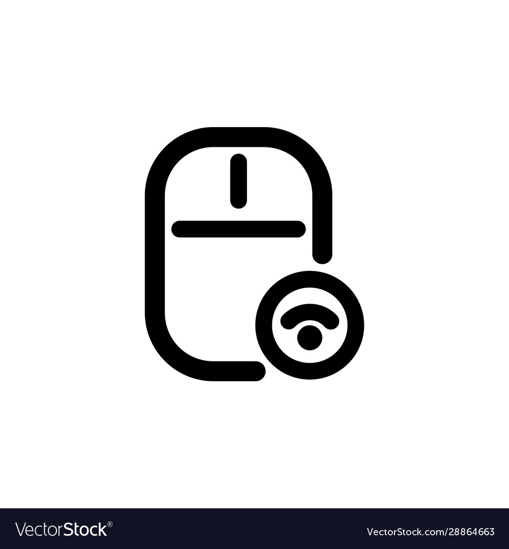 Mouse icon design line style part 11