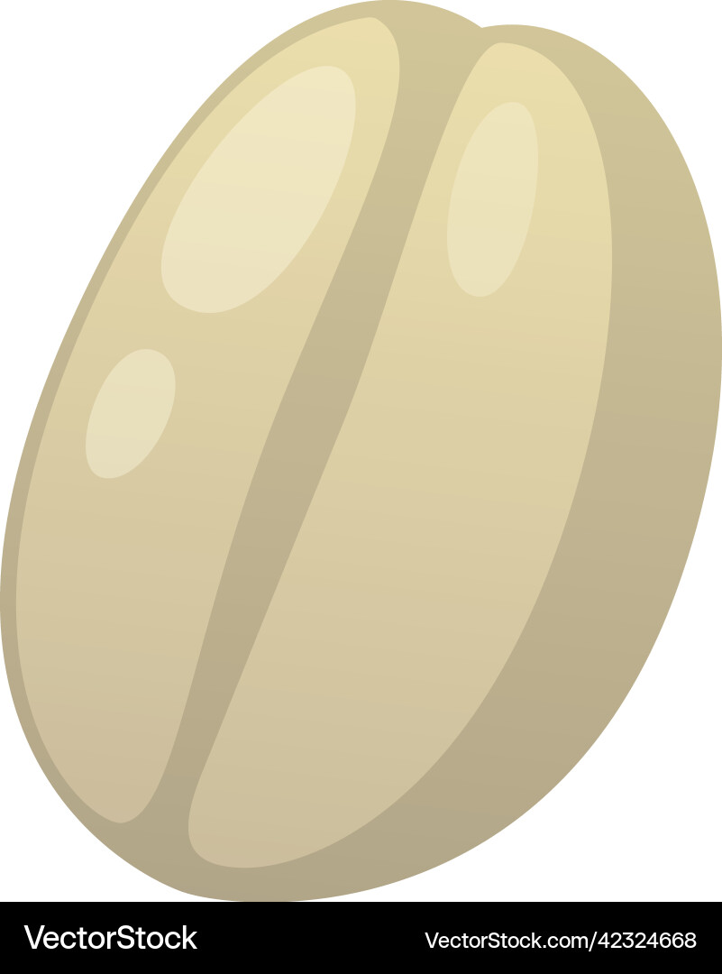 Coffee bean Royalty Free Vector Image - VectorStock