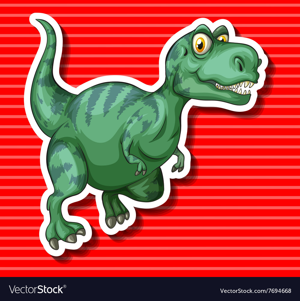 Premium Photo  A t - rex dinosaur running in a white background