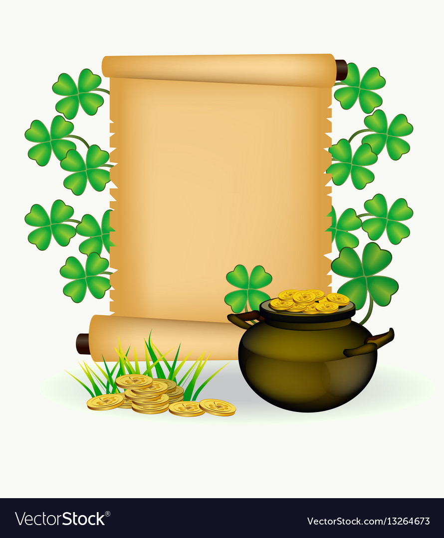 St patrick s day - greeting card