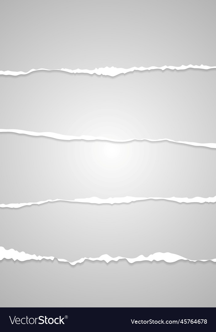 Abstract ragged edge paper vector image Abstract ragged edge paper