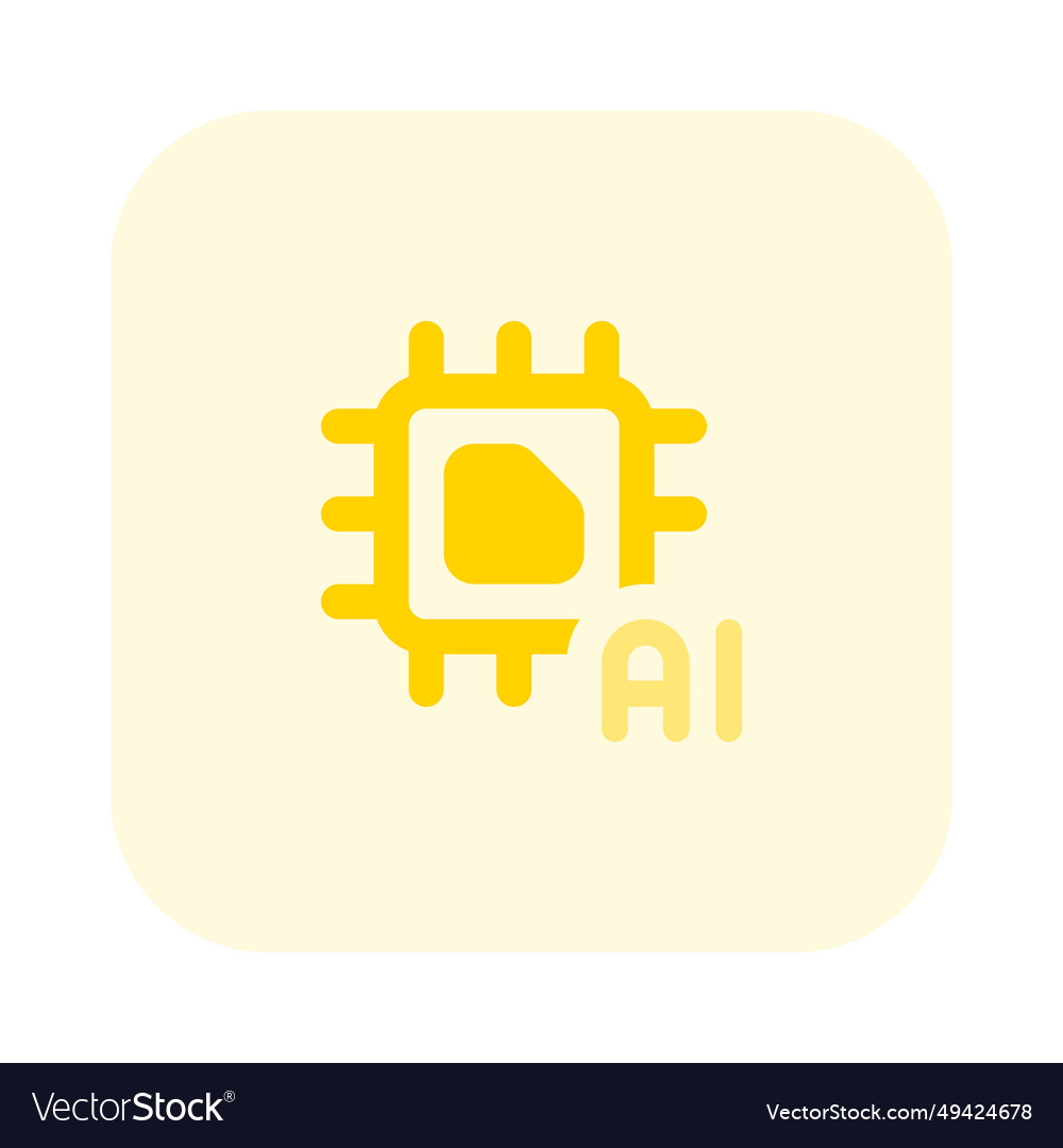 Ai chip with high computing power