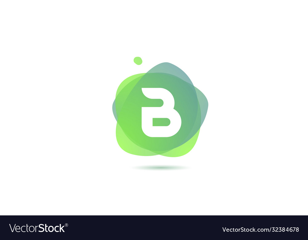 B Alphabet Buchstaben Logo für Unternehmen und Unternehmen