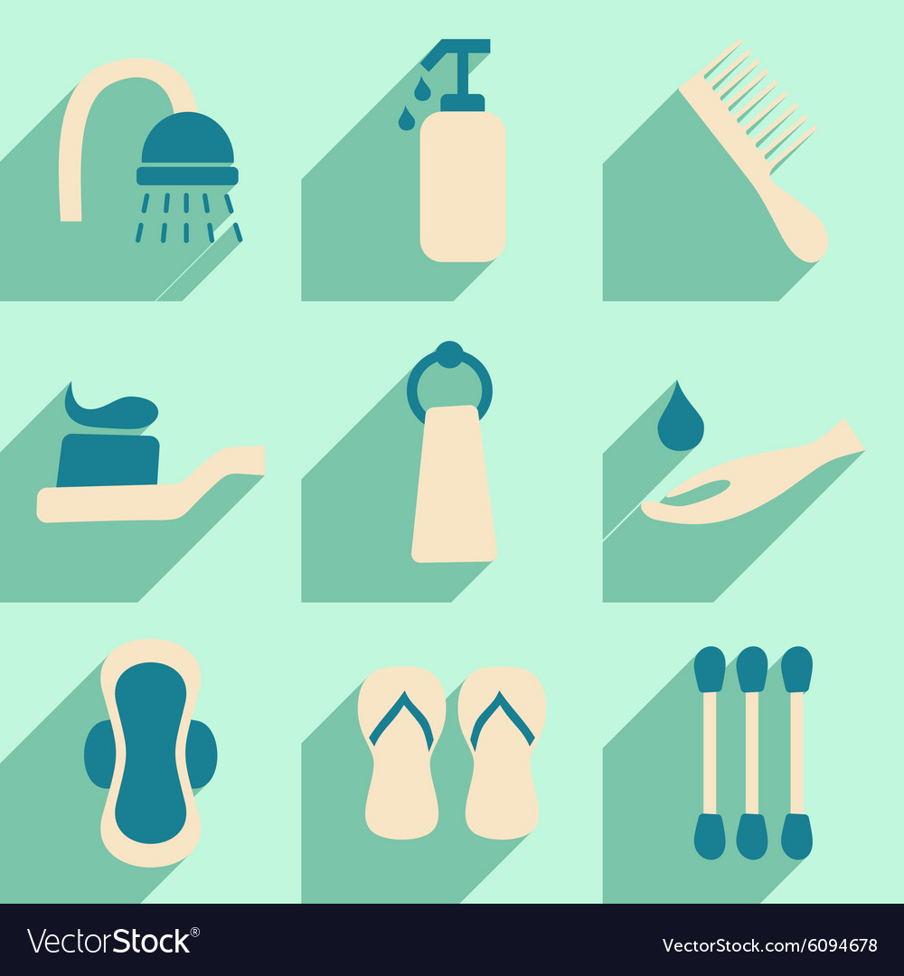 Flat with shadow concept and mobile application