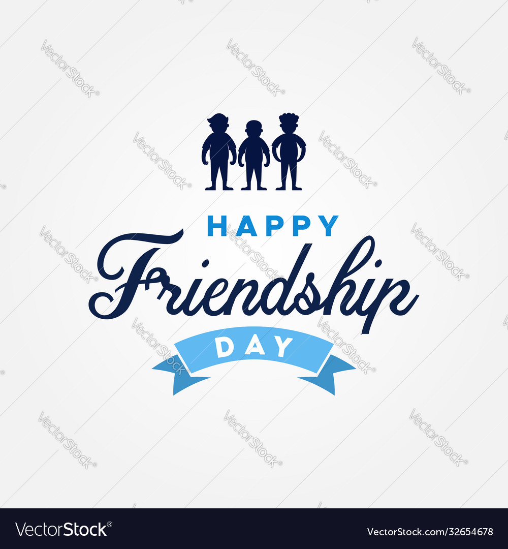 Friendship day design for celebrate moment