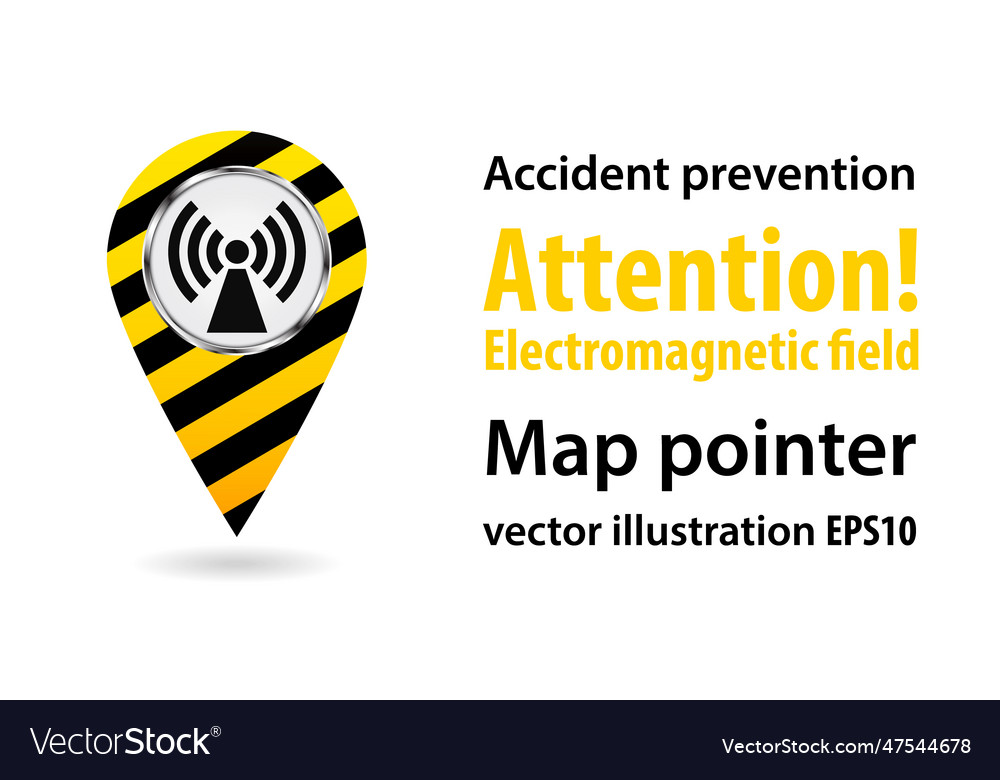 Map pointer danger electromagnetic field safety