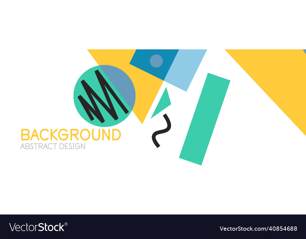 Abstract background with blocks lines geometric vector image Abstract background with blocks lines geometric