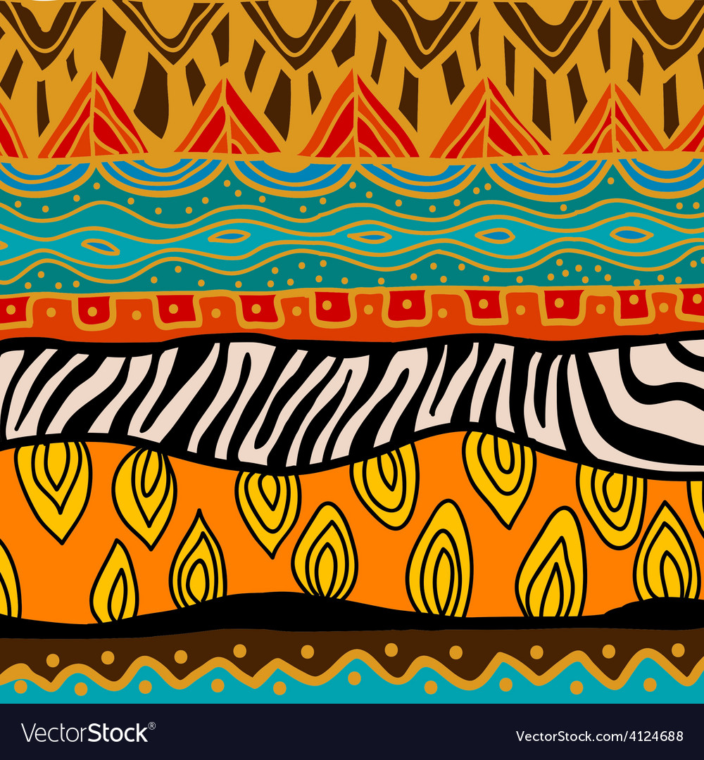 Background with ethnic ornament