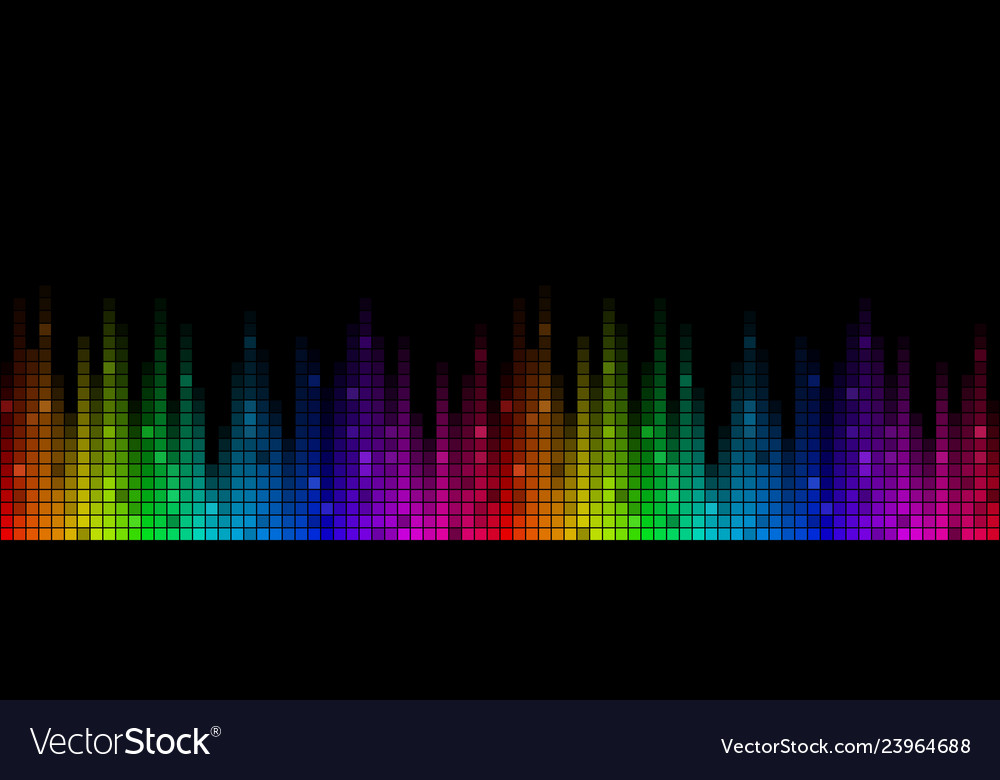 Background with sound scale