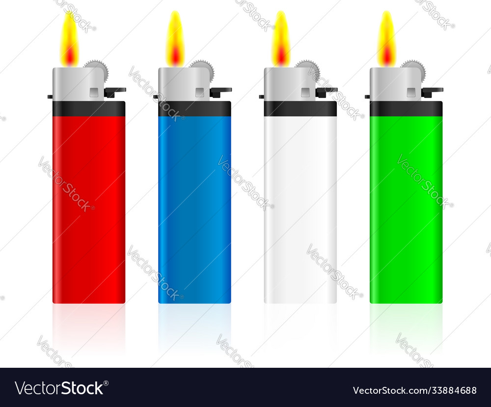 Lighter set fire