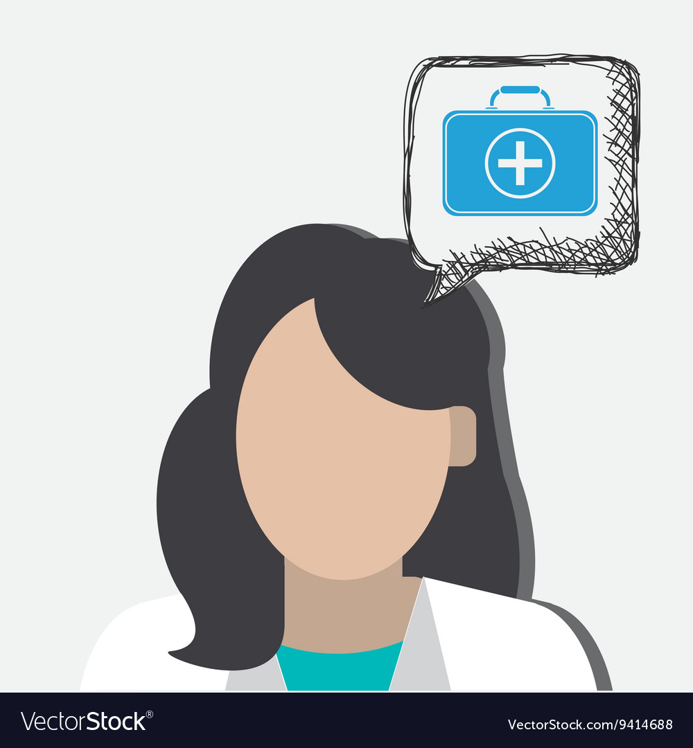 Medical care design health icon flat