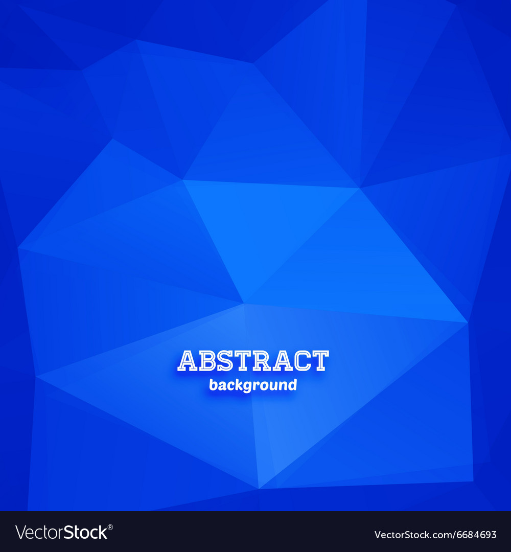 Abstract triangular background