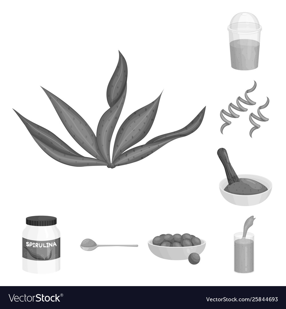 Design plant and weed logo collection