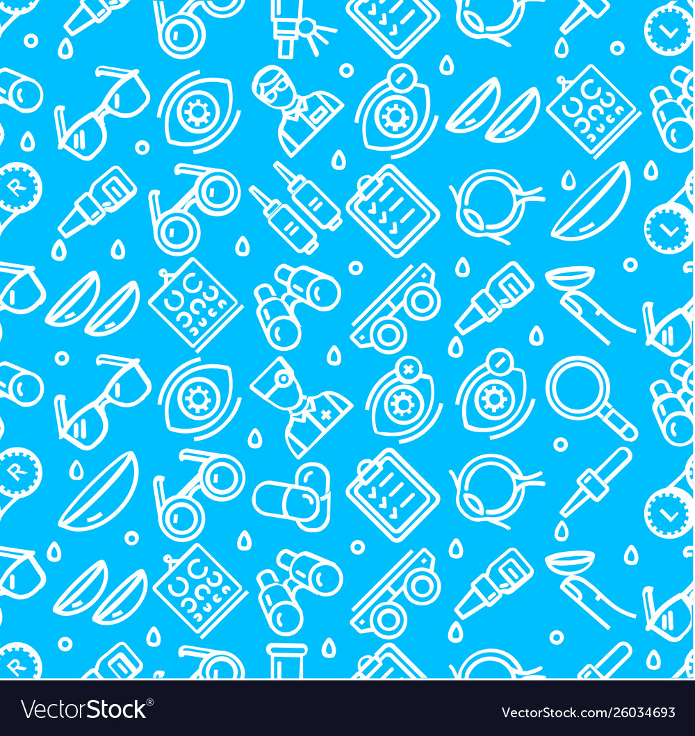 Optical signs seamless pattern background Vector Image