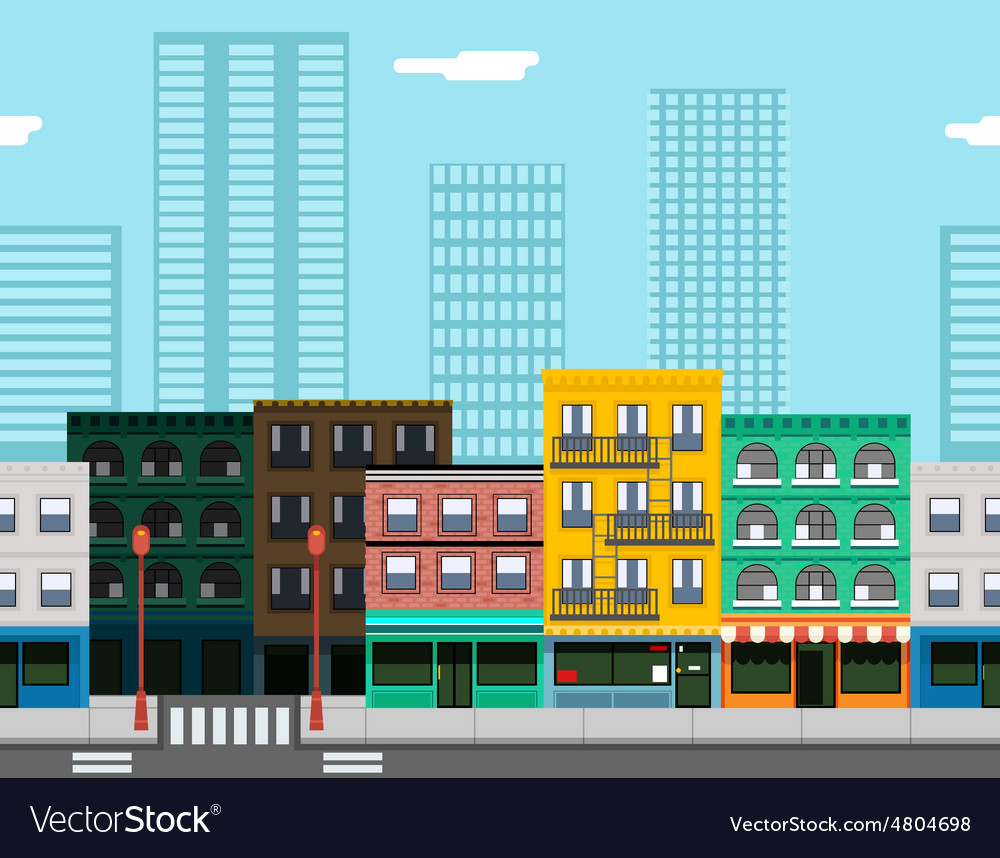 City Street Landscape