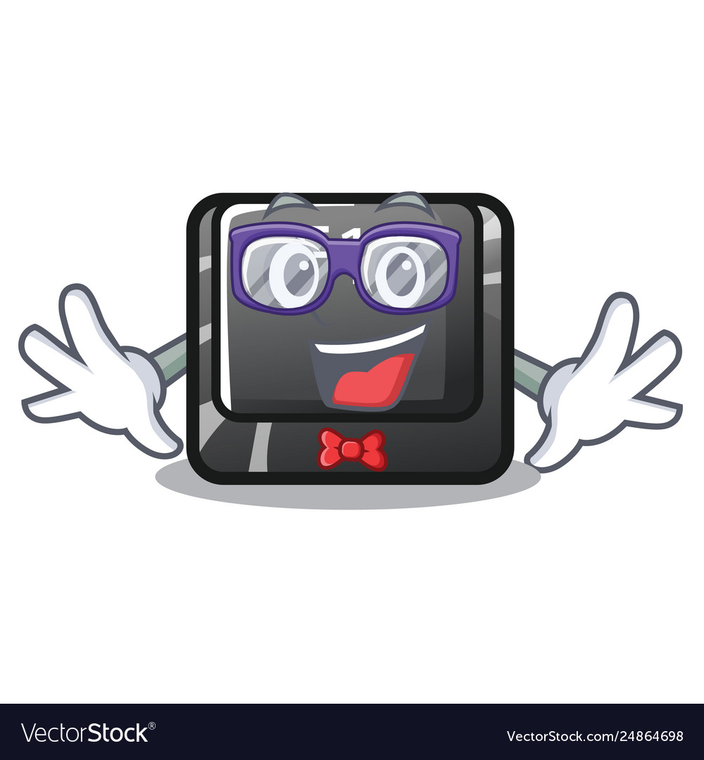 Geek f11 button in character shape