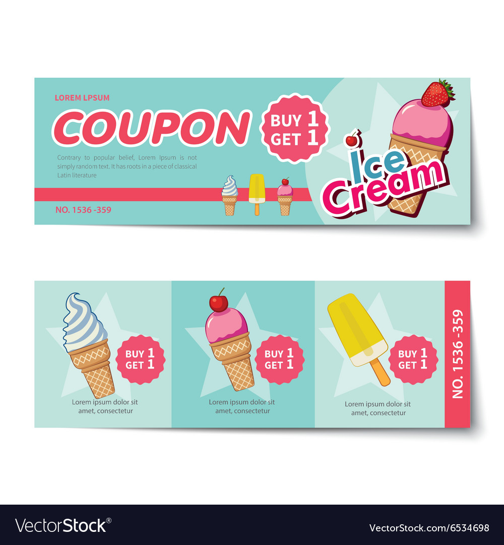 Ice Cream Coupons Printable