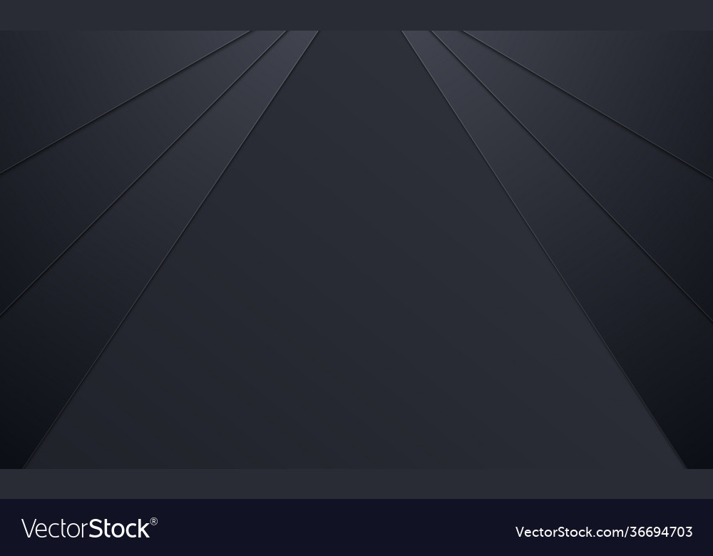 Black background with glow and shadow - panorama