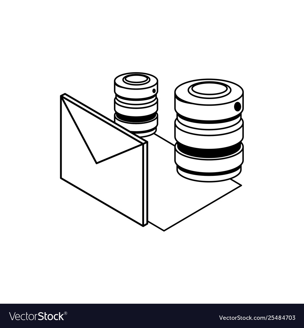 Data center disk with envelopes