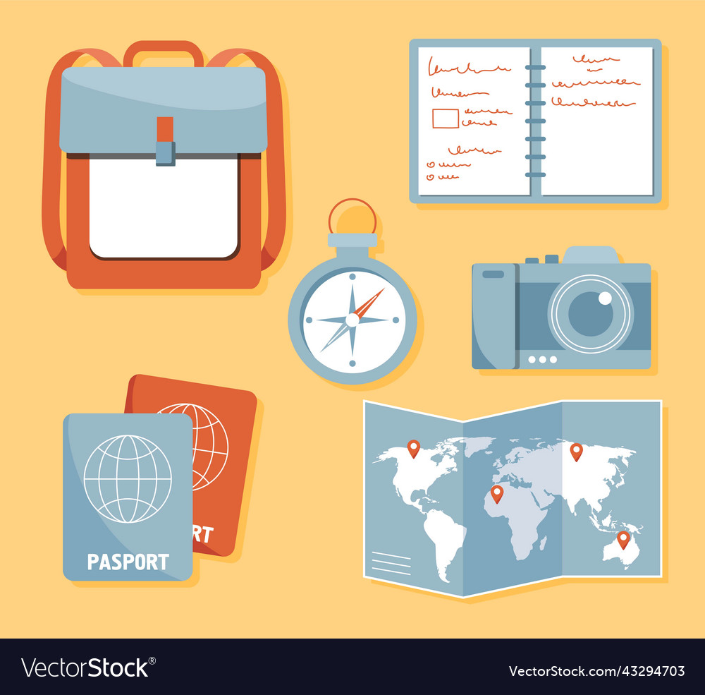 Travel planing items