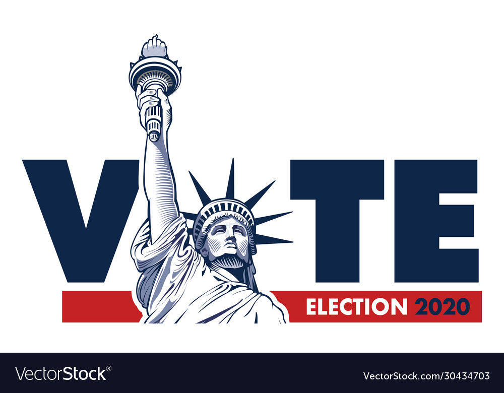 United states presidential election vector image United states presidential election