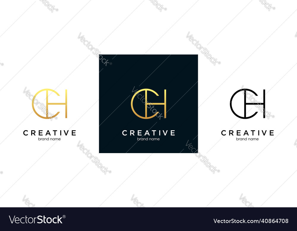 Alphabet Buchstaben Symbol Logo ch oder hc vector image Alphabet Buchstaben Symbol Logo ch oder hc