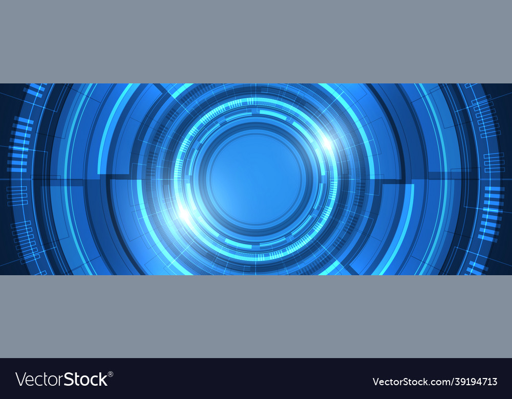 Abstract overlap circle digital background smart