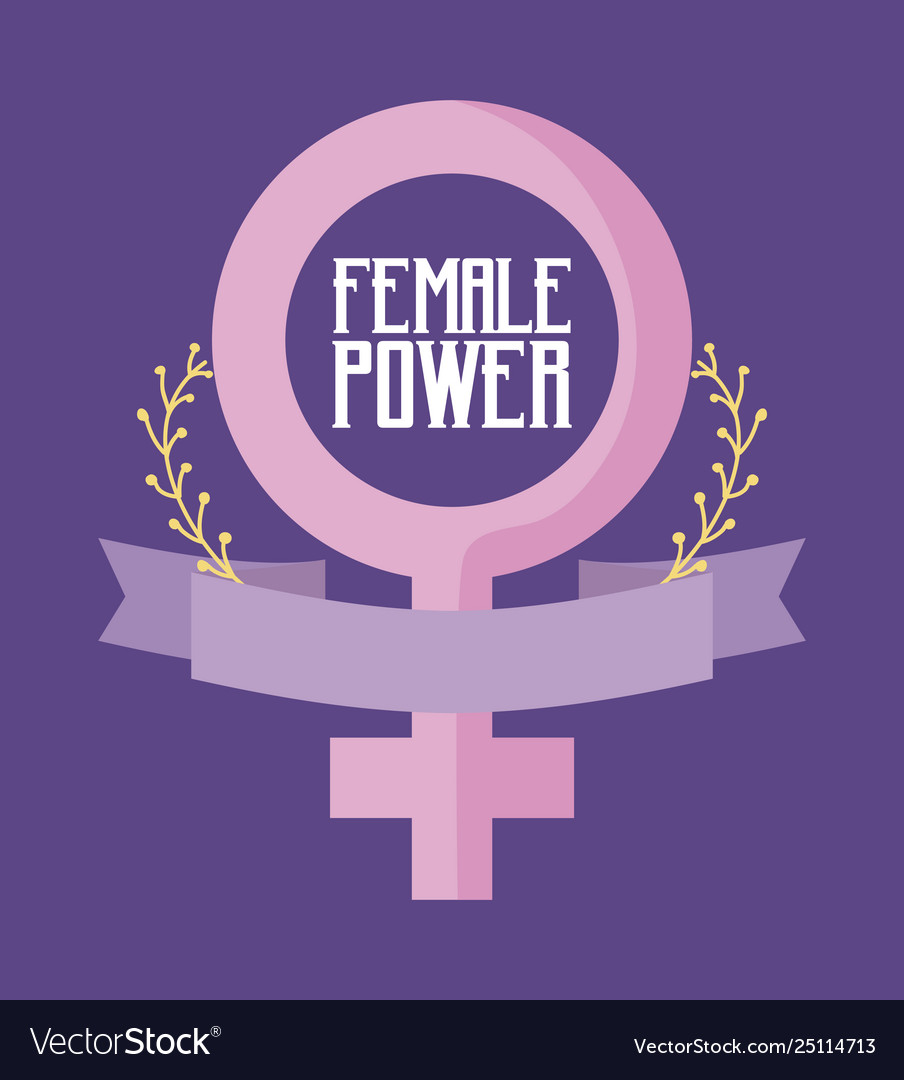 Woman Power Symbol | Poster