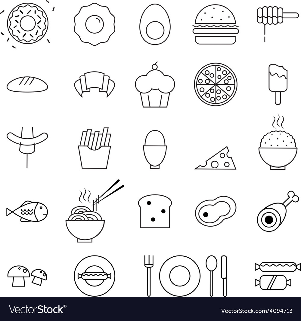 Food icons