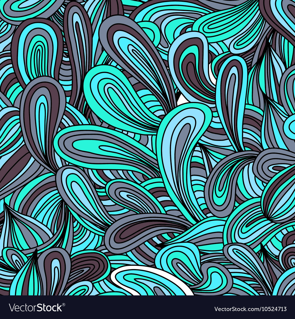 Hand drawn doodles pattern scetch of background Vector Image