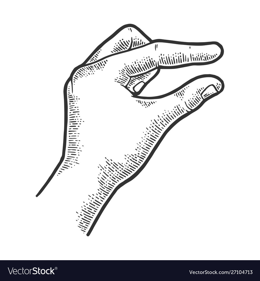 Hand Sketch - Tiny Size