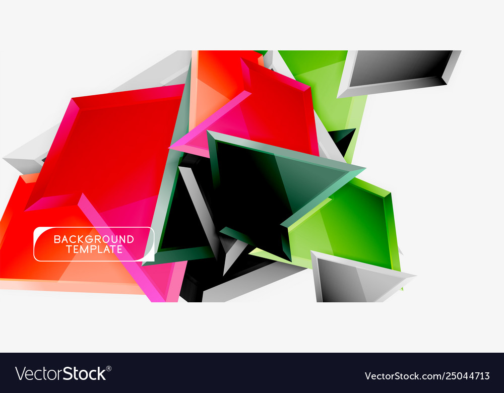 Triangular low poly background design