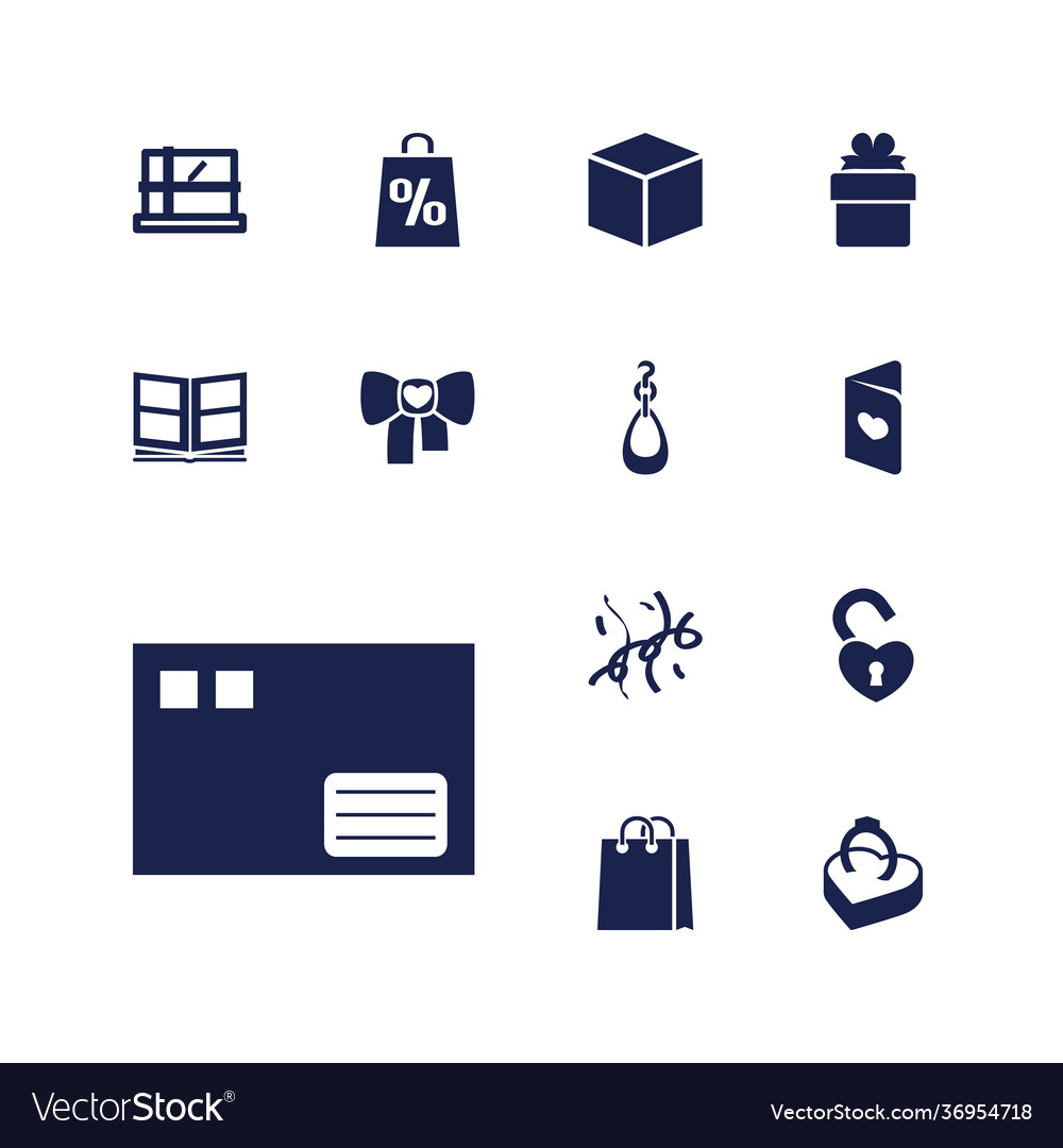 13 gift icons