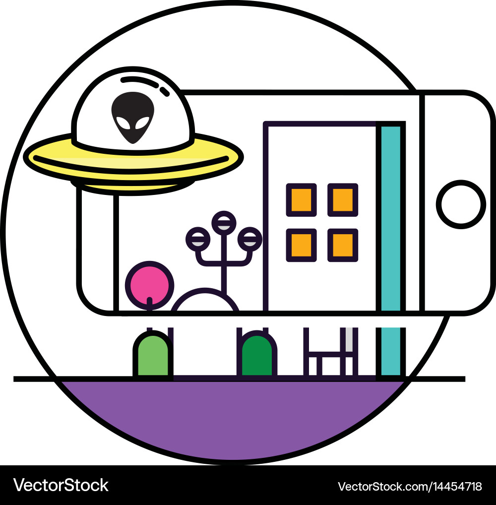 Augmented reality icon Royalty Free Vector Image