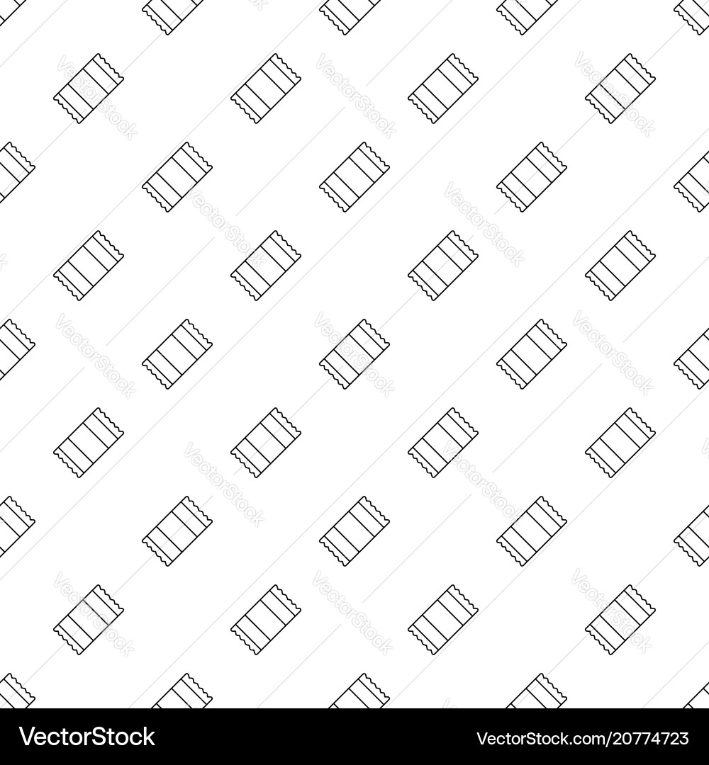Chocolate pattern seamless Royalty Free Vector Image
