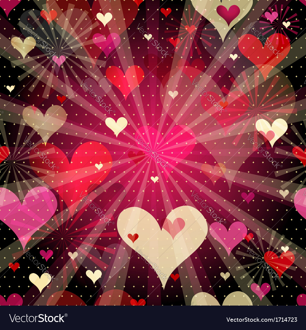 Seamless valentine pattern