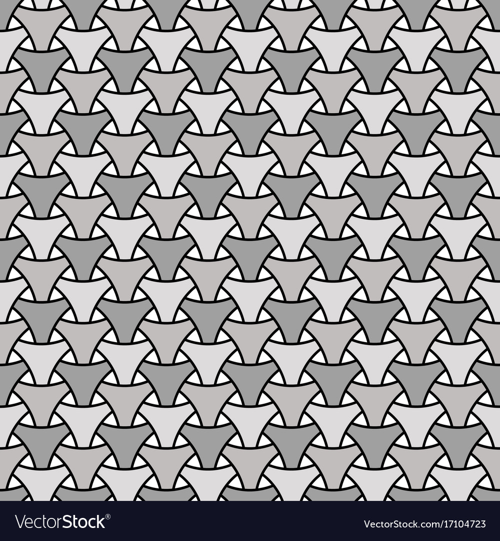 Seamless weaving triangle squama surface pattern