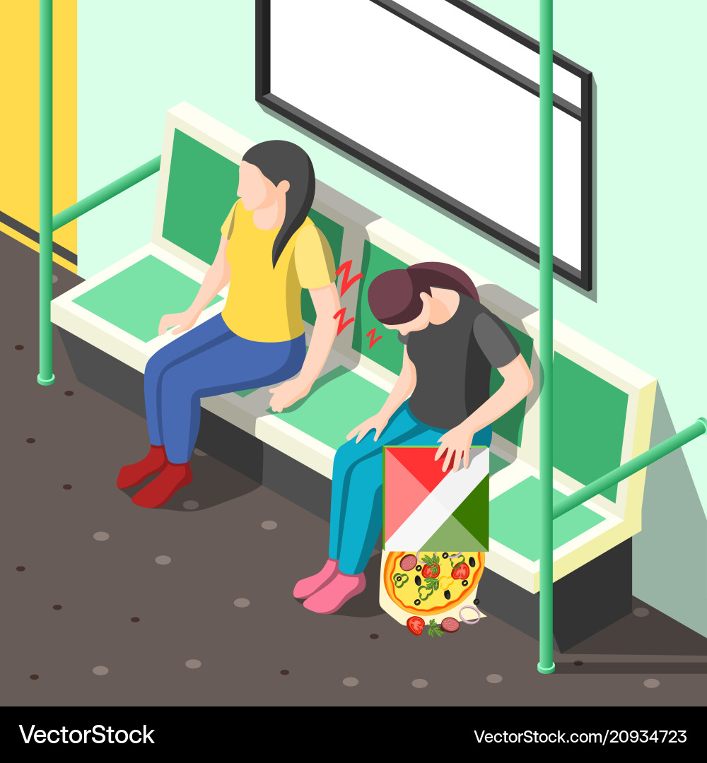 Sleep Disorder Isometric Background Royalty Free Vector