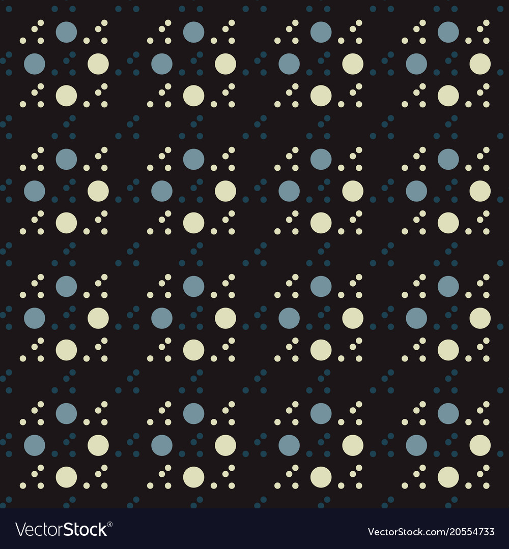 Circular uneven seamless pattern