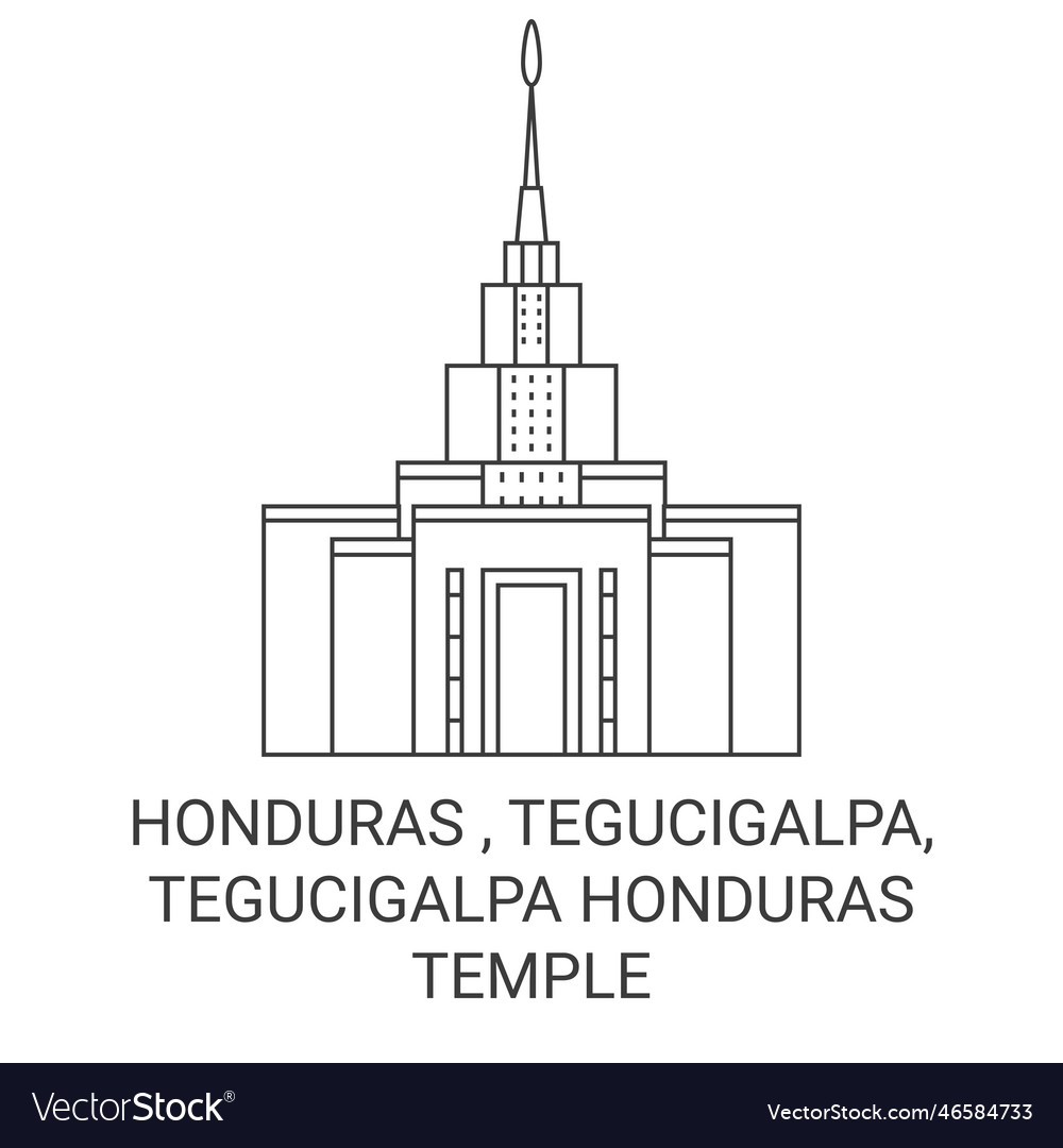 Honduras tegucigalpa tegucigalpa Royalty Free Vector Image